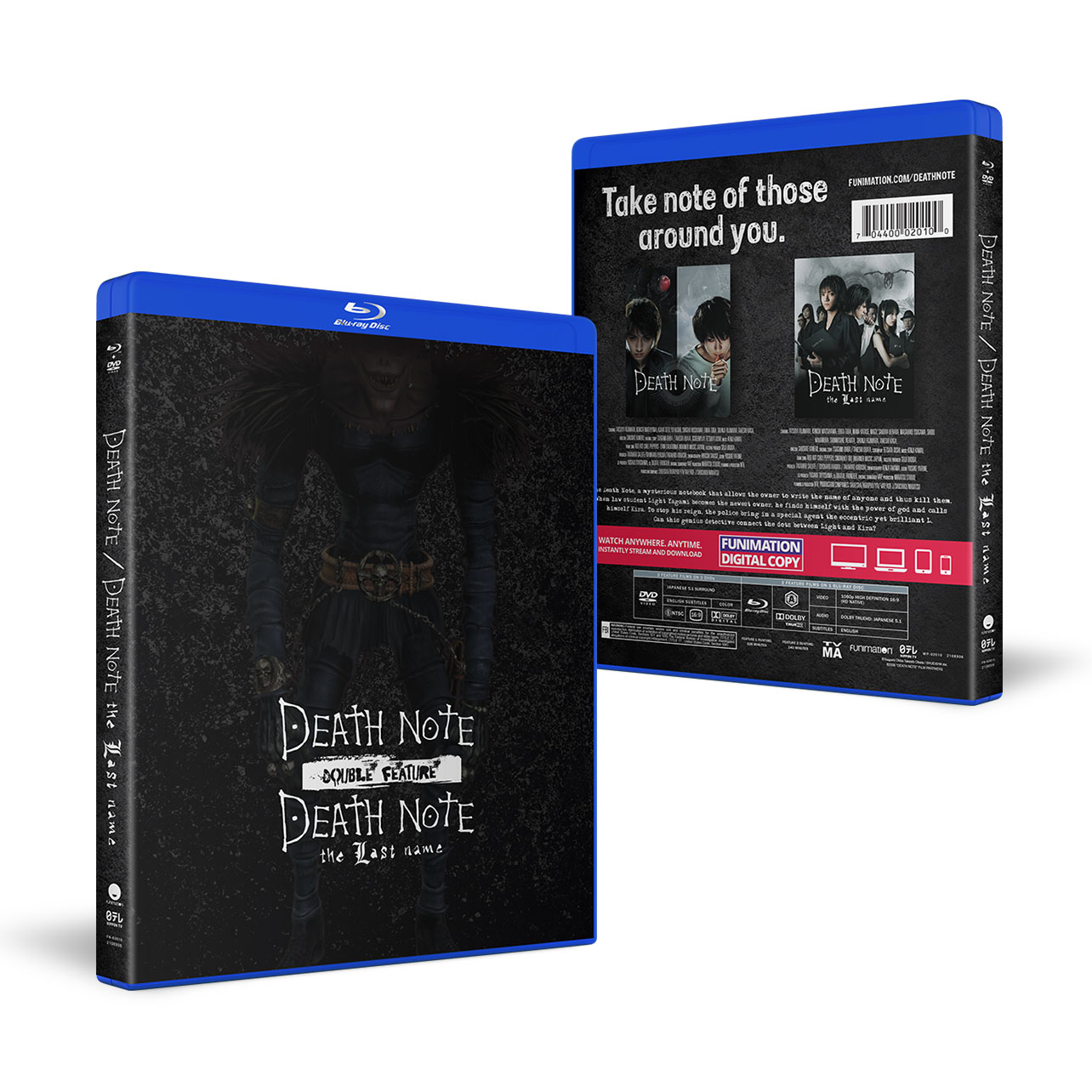 Death Note - Live Action Movies 1 & 2 - Blu-ray + DVD image count 0